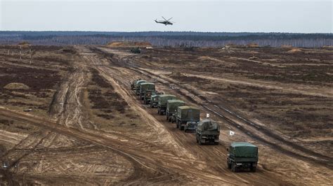 BELARUS MOVES MORE FORCES NEAR UKRAINE; MASSIVE .